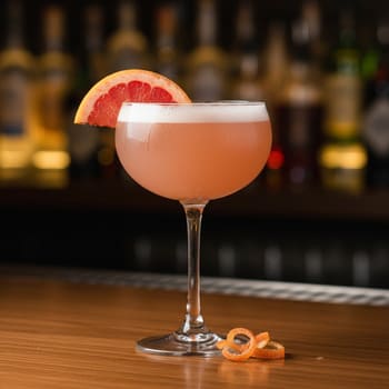 Грейпфрут-сауэр с шапкой пены